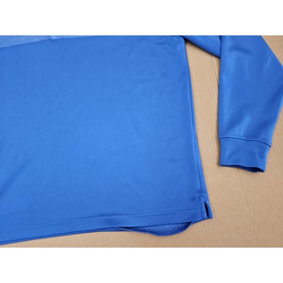 FootJoy Vest Mens Large Heather Yoke Blue 1/2 Zip Pullover Golf Outdoors - Picture 3 of 16